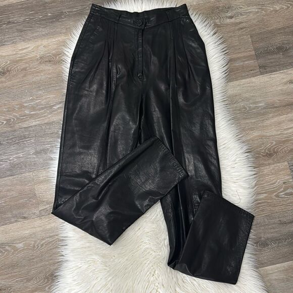 pia rucci Pants - PIA RUCCI LEATHER PANTS SIZE 6